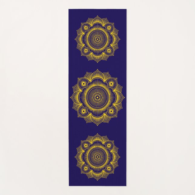 Tapete De Yoga Eco-Friendly Non-Slip Yoga Mat – Best for Hot Yoga (Frente)