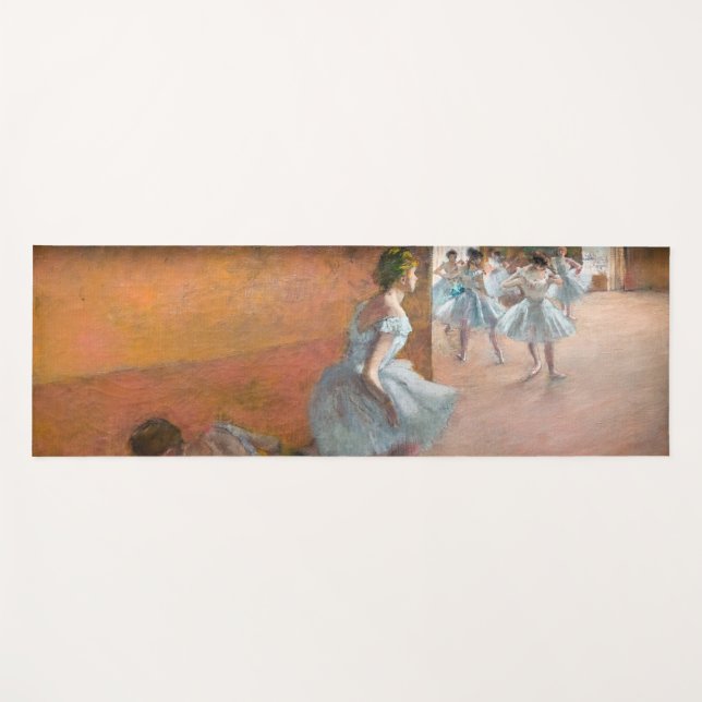 Tapete De Yoga Edgar Degas - Dançarinos Subindo uma Escada (Frente (Horizontal))