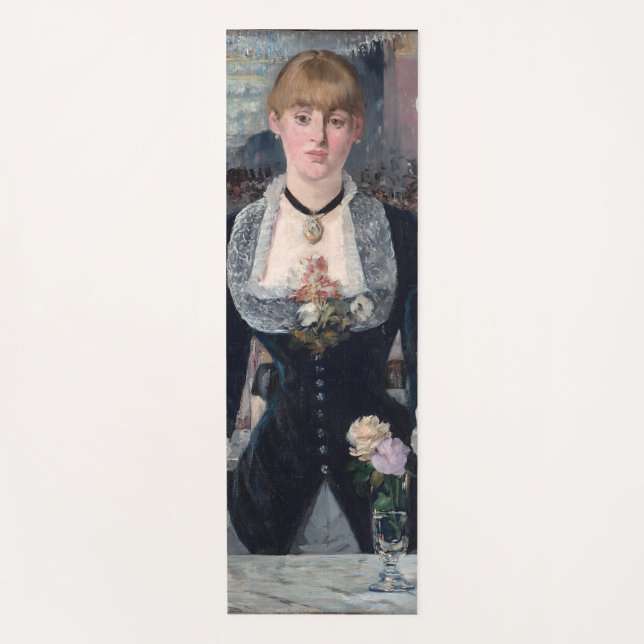 Tapete De Yoga Edouard Manet - Um Bar na Folies-Bergere (Frente)