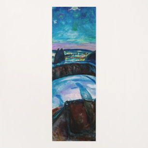 Tapete De Yoga Edvard Munch - Starry Night 1922