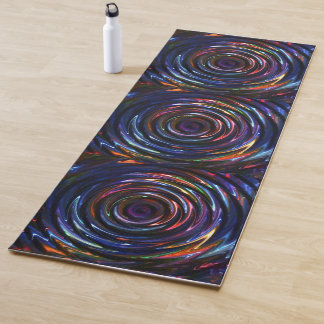 Tapete De Yoga Electric Ripple Design