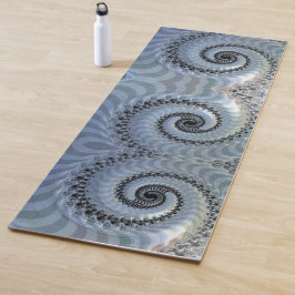 Tapete De Yoga Elegância Espiral Fractal Yoga Mat