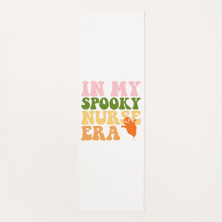 Tapete De Yoga Em Minha Enfermeira Spooky Era Enfermeira De Hallo