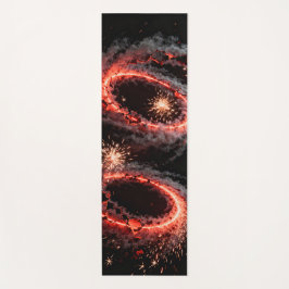 Tapete De Yoga Embers atravessaram a ferida do ar.