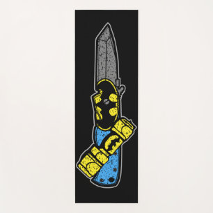 Tapete De Yoga Emerson Knives CQC-7 Bat Utility Knife T-Shirt Tru