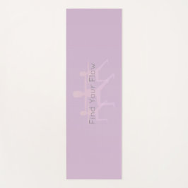 Tapete De Yoga Encontre sua dose de guerreiro de fluxo