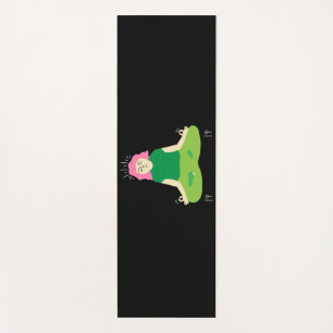 Tapete De Yoga Engraçado Zen Yoga Floor Mat