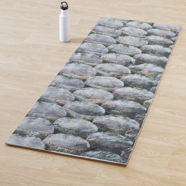 Tapete De Yoga Escalas de Salmão Brilhante (In Situ)