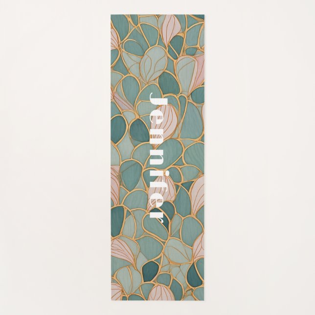 Tapete De Yoga Escalas Místicas: Pastel Fantasy (Frente)