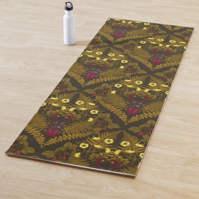Tapete De Yoga Escaravelho e samambaias (In Situ)