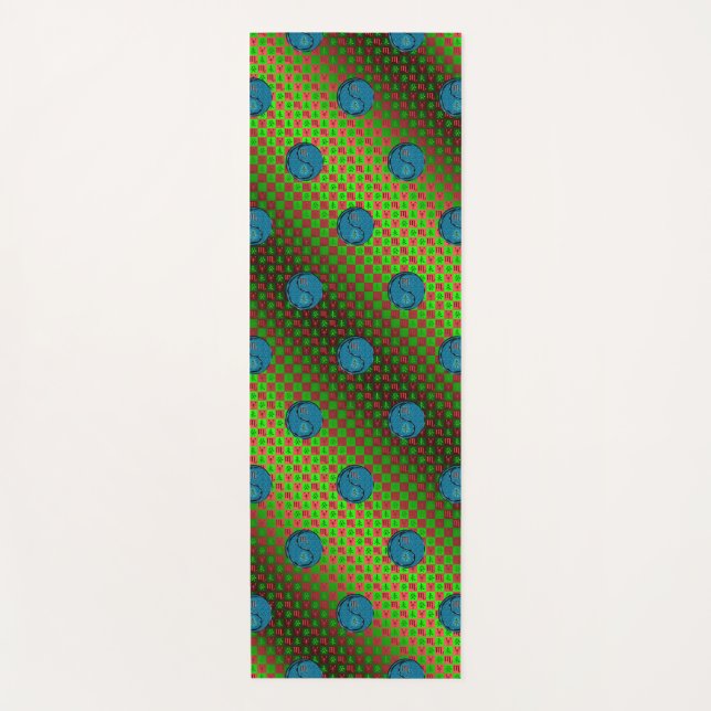 Tapete De Yoga Escorpião e Caprino de Água (Frente)