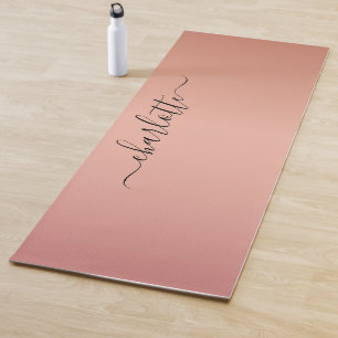 Tapete De Yoga Específico do cliente, rosegold (Imitar)