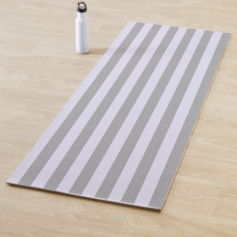 Tapete De Yoga Espelho distribuído em cinzas e lavandas