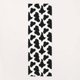 Tapete De Yoga Espinho preto e branco do oeste