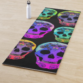 Tapete De Yoga Esplosione di Teschi Colorati Yoga Mat