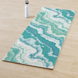 Tapete De Yoga espuma marmoreada: