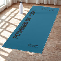 Estampa Personalizada Yoga Crew Azul Oceano
