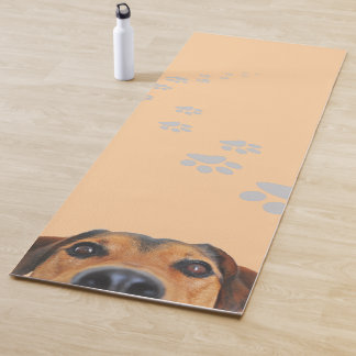 Tapete De Yoga Esterilla yoga con diseño de perro marrón