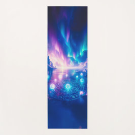 Tapete De Yoga Ethereal Aurora Ice Ritual Fantasy Design | Mystic