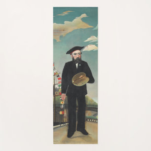 Tapete De Yoga Eu mesmo: Retrato – Paisagem, Henri Rousseau 1890