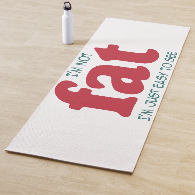 Tapete De Yoga Eu não sou gordo (In Situ)