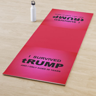 Tapete De Yoga Eu Sobrevivi a tRUMP