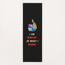 Tapete De Yoga Eu sou digno
