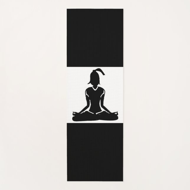 Tapete De Yoga Exercício divertido (Frente)