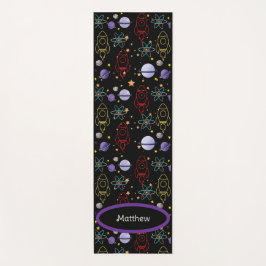 Tapete De Yoga Exercício Personalizado de Espaço Retroativo