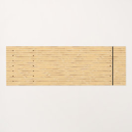 Tapete De Yoga Faixa boliche/Zona de Aproximação (frente/traseira