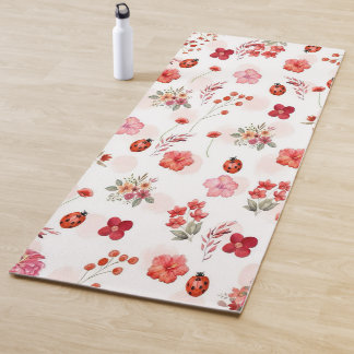 Tapete De Yoga Fall/Autumn Floral Yoga Mat
