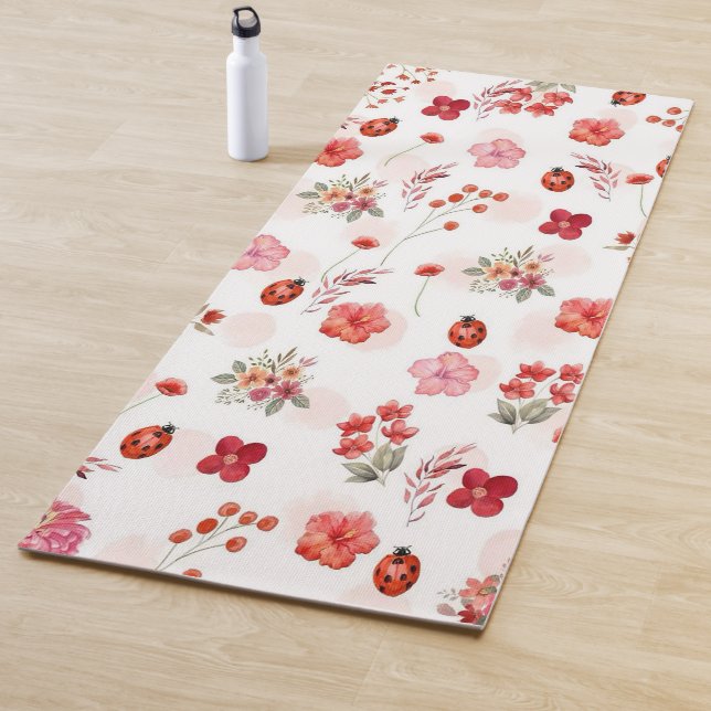 Tapete De Yoga Fall/Autumn Floral Yoga Mat (In Situ)