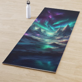 Tapete de Yoga Fantasia Aurora Personalizado – Mon