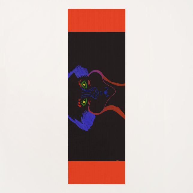 Tapete De Yoga Fantasy Character Art (Frente)