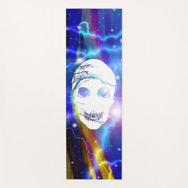 Tapete De Yoga Fantasy Skull (Frente)