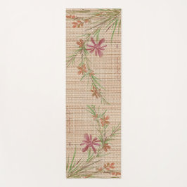 Tapete De Yoga Faux Bamboo Original Art Yoga Mat
