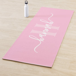 Tapete De Yoga Feminine Large Monogram Script