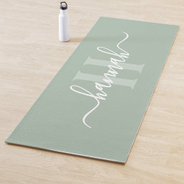 Tapete De Yoga Feminine Large Monogram Script