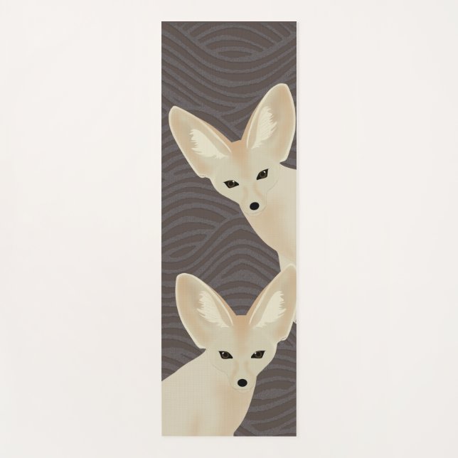 Tapete De Yoga Fennec Foxes Yoga Mat (Frente)