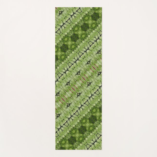 Tapete De Yoga Fern Ikat 6 (Frente)
