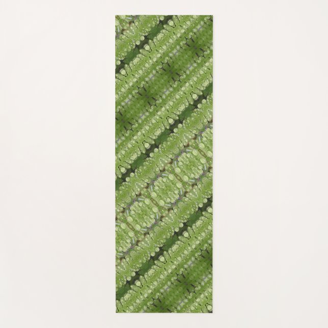 Tapete De Yoga Ferns Ikat (Frente)