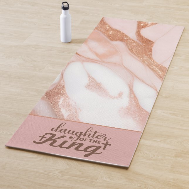 Tapete De Yoga Filha do Rei Cristão Yoga Mat (In Situ)