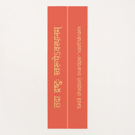 Tapete De Yoga Fire Opal Red Yoga Sutra 1.3