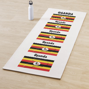 Tapete De Yoga FLAG Personalizado de Foto UGANDA