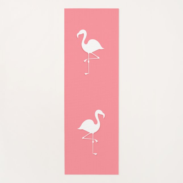 Tapete De Yoga Flamingos rosa Yoga Mat (Frente)