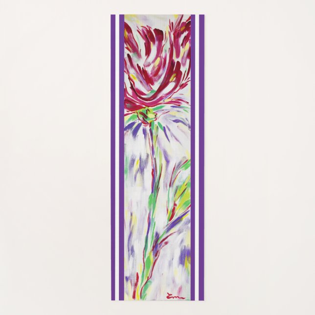 Tapete De Yoga Fleur montante (Frente)