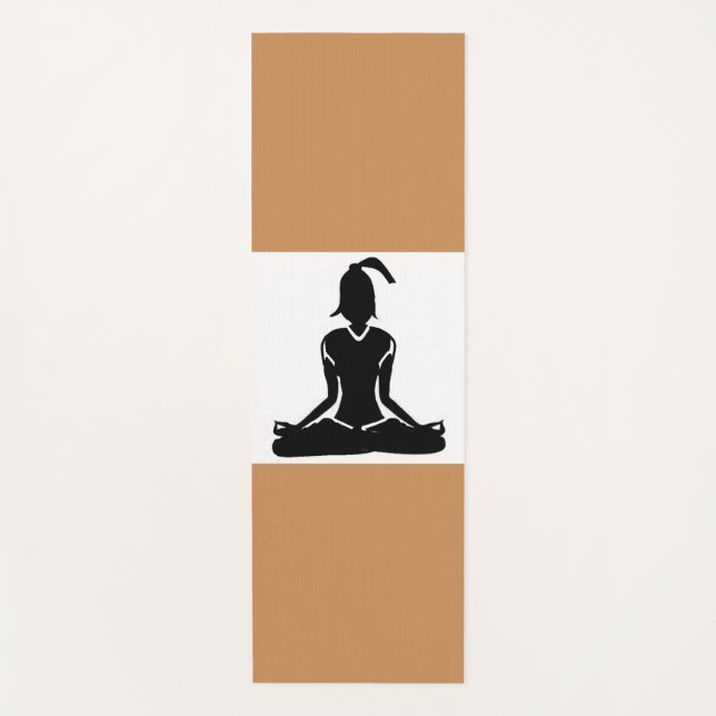 Tapete De Yoga Flexibilidade Equilíbrio Mutilidade" (Frente)