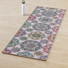Tapete De Yoga Flocos de Neve Não Comuns
