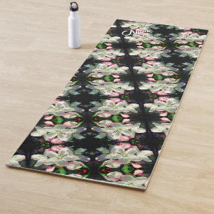 Tapete De Yoga Flor bonito de Primavera personalizada