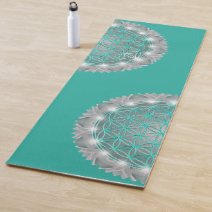 Tapete De Yoga FLOR DA VIDA - Sagrado Geometrie Light 2